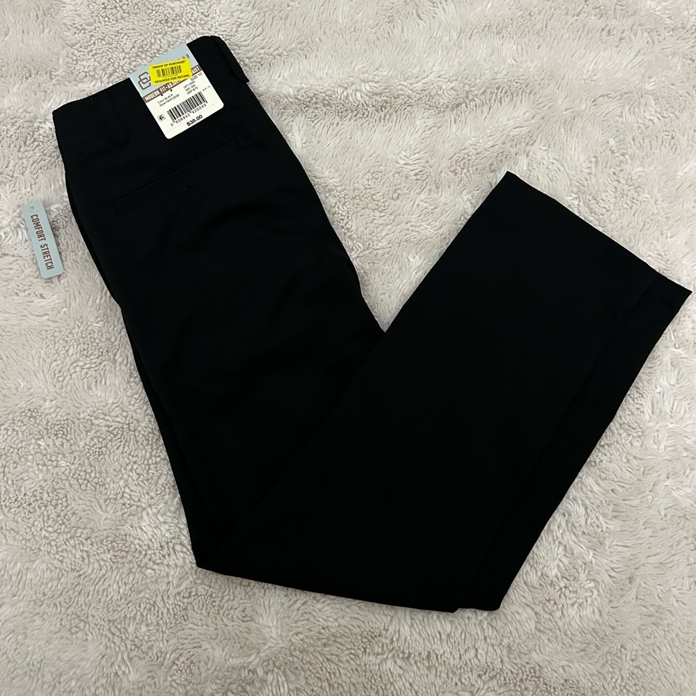 NWT Class Club Kids Black Pants Dri-Fit Material Size 10